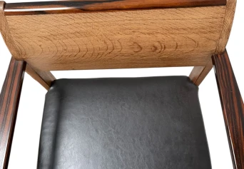 Two Art Deco Modernist Armchairs by Anton Lucas for N.V. Meubelkunst, 1920s